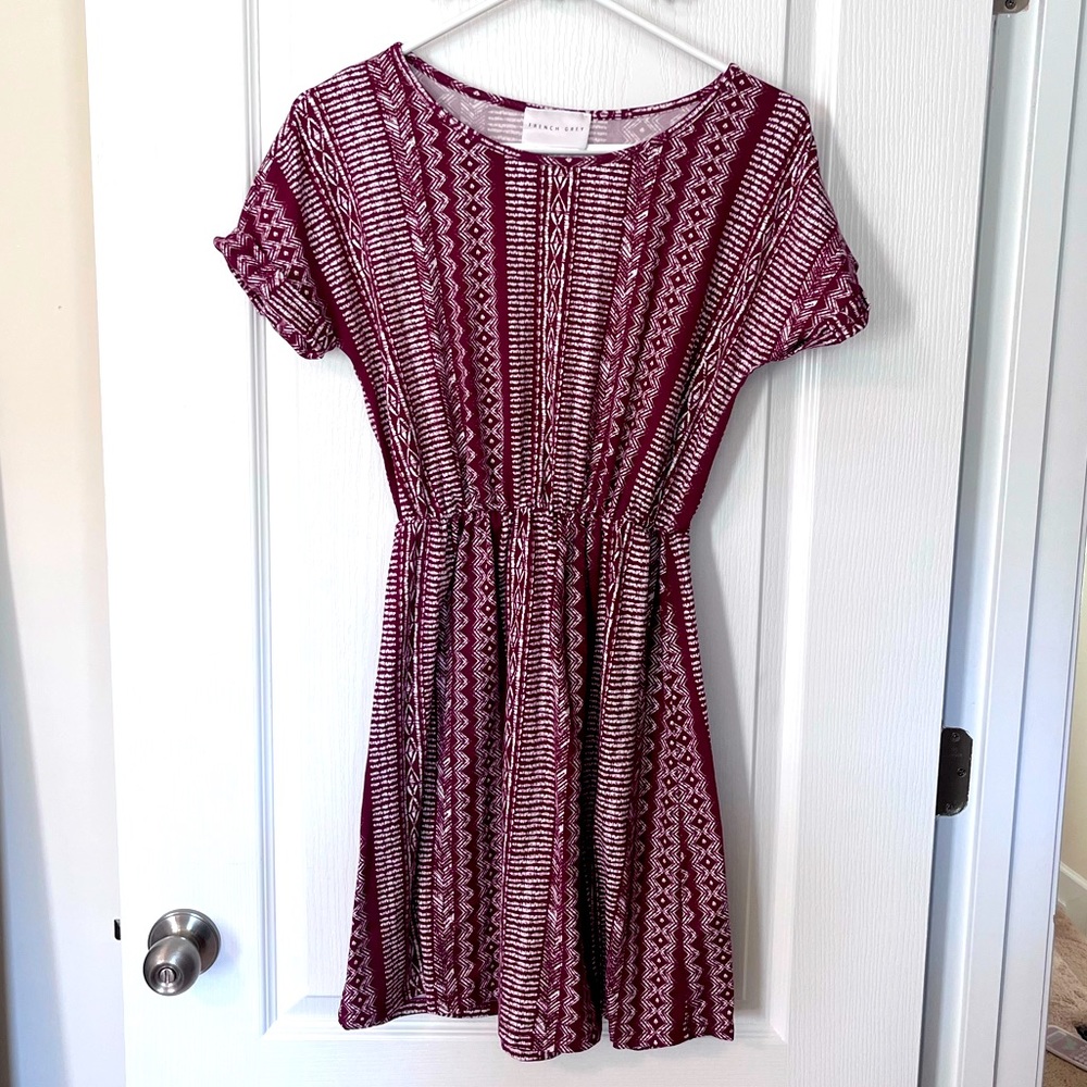 Cinch waist dress, size Medium